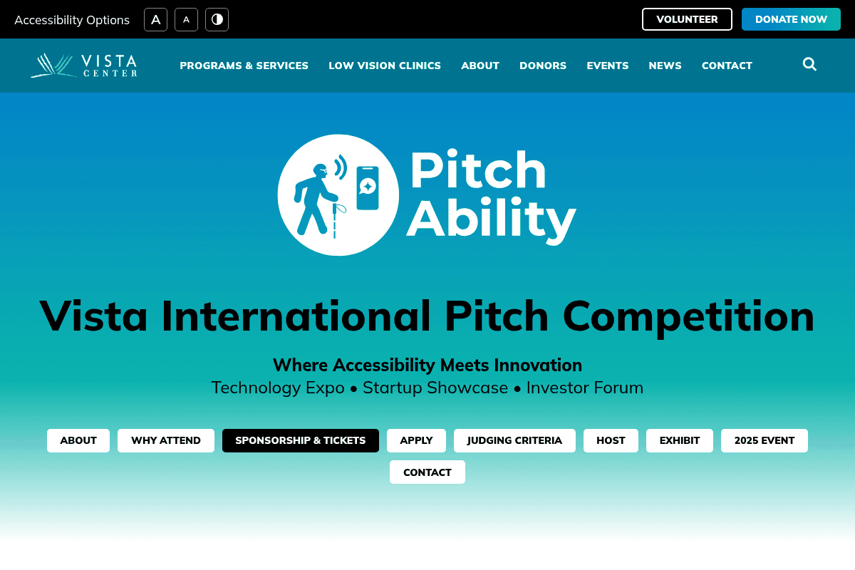 Vista International Pitch Competition 2026