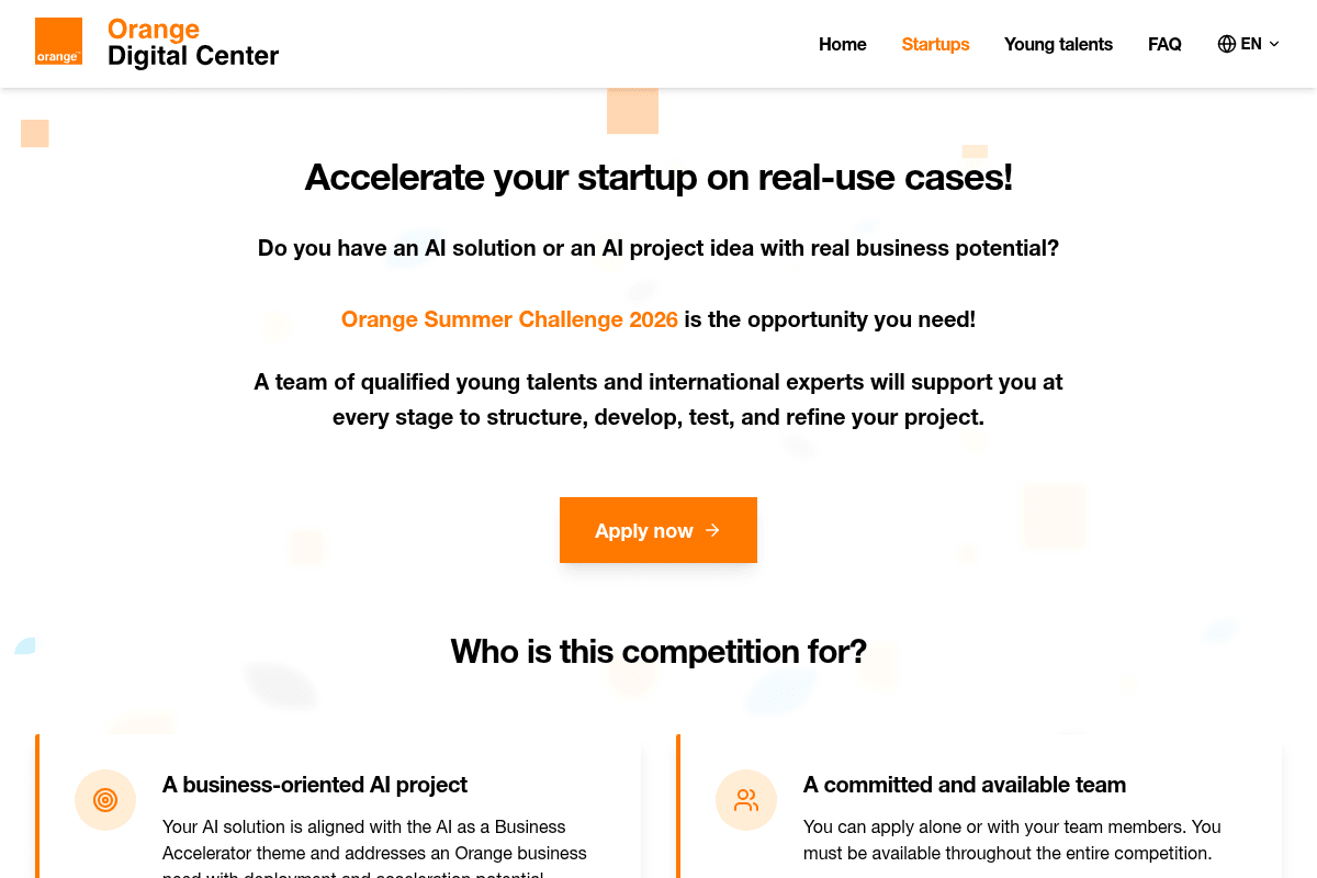 Orange Summer Challenge 2026