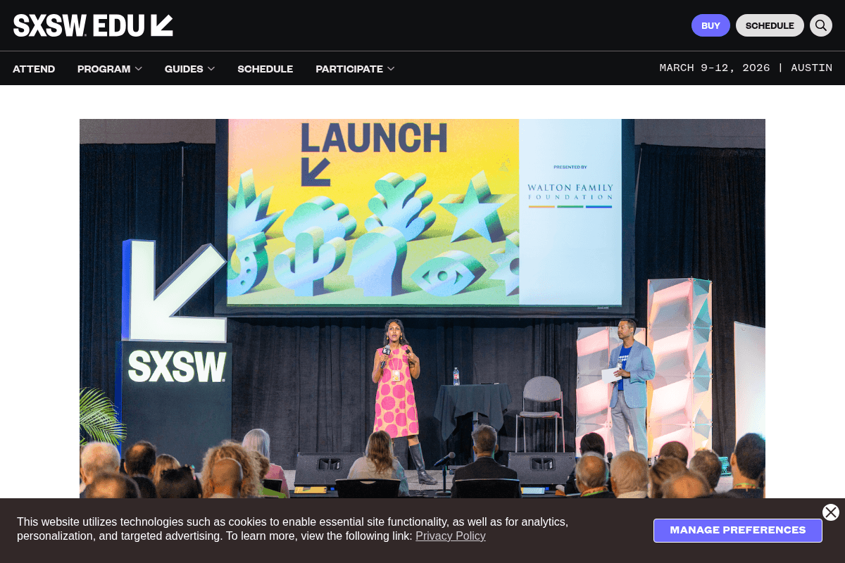 Pitch Your Startup at SXSW EDU 2026: Apply to the Launch Startup Competition