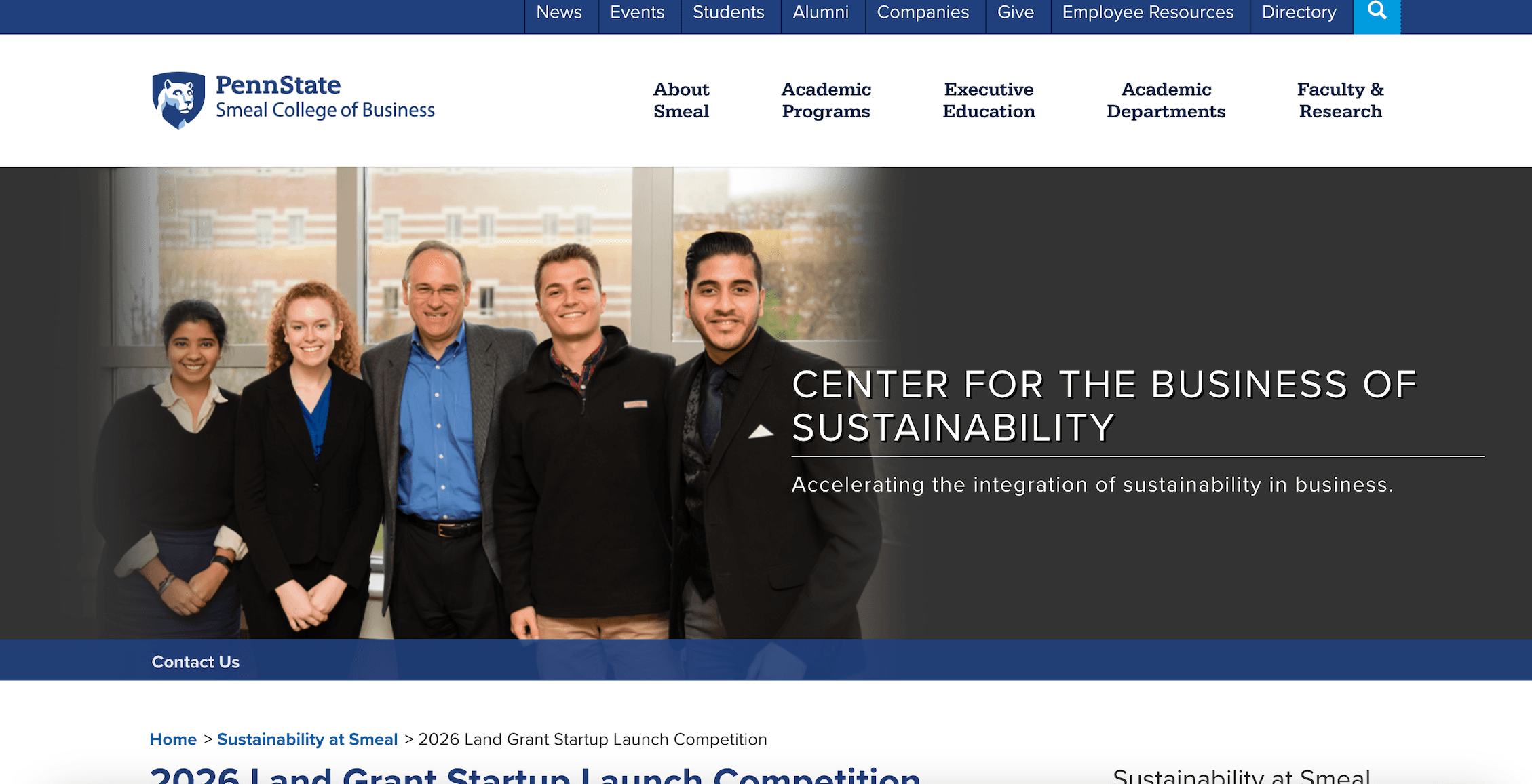 2026 Land Grant Startup Launch Competition