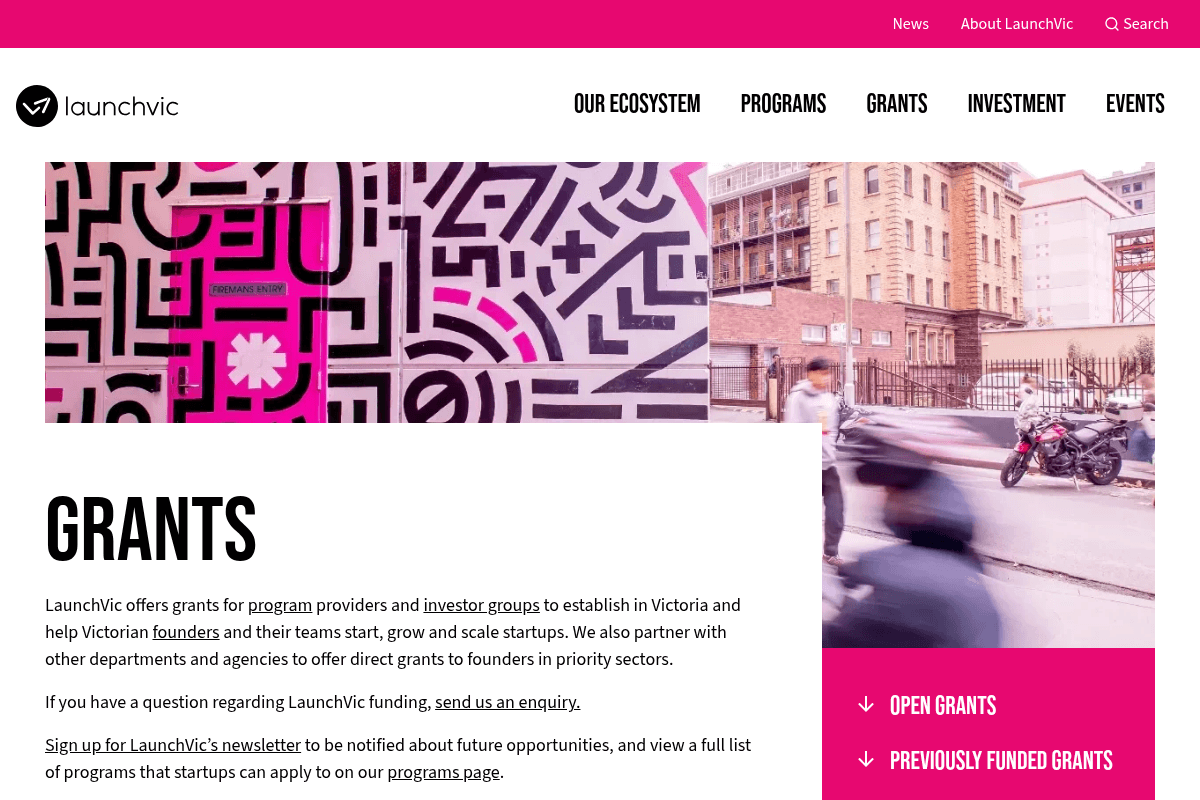 RFAS Grants for Pre-Accelerator Program Australia