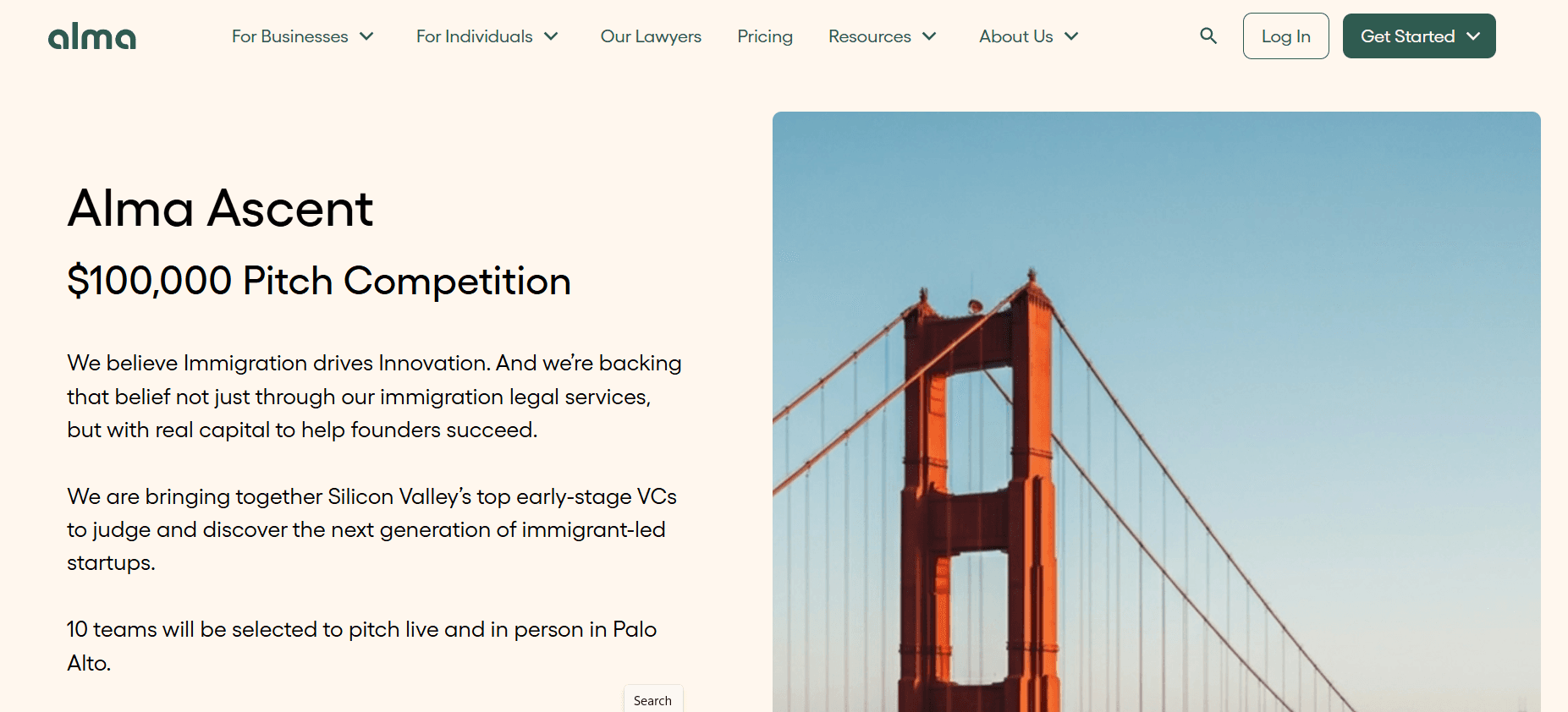 Alma Ascent Launches $100,000 Pitch Competition for Global Immigrant Startups