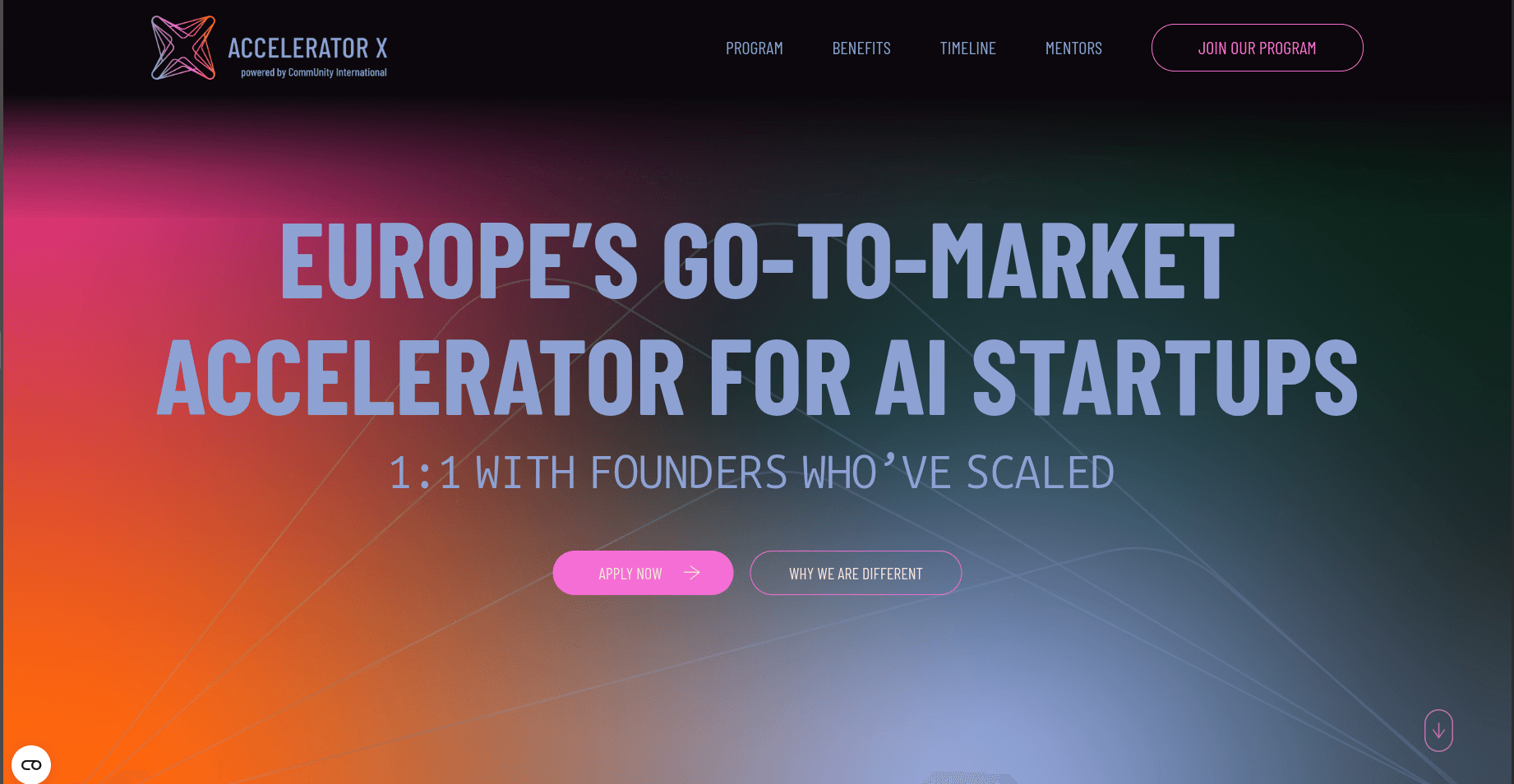 AcceleratorX Cohort 1