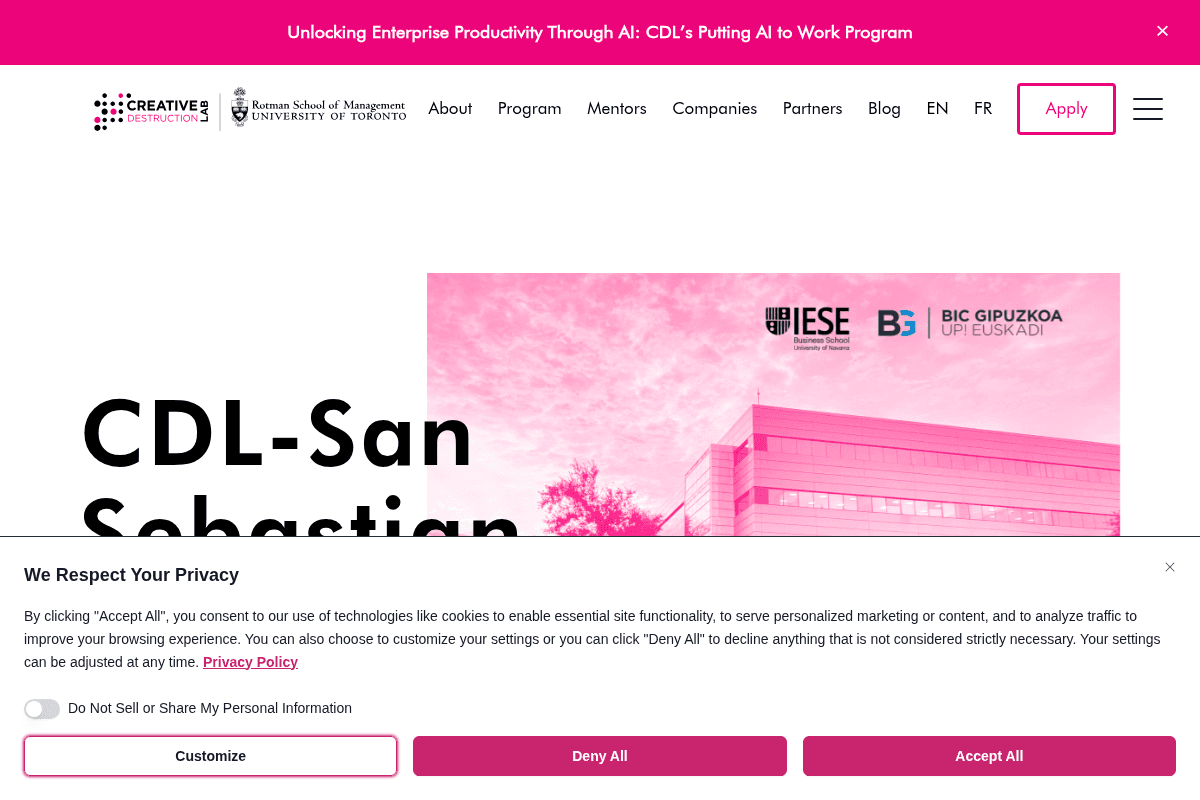 CDL-San Sebastián AI for Startups 2025