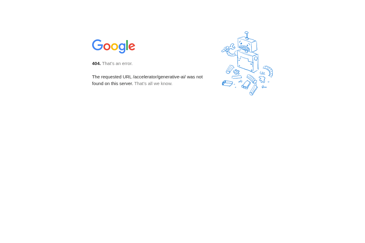 Google.org Accelerator: Generative AI