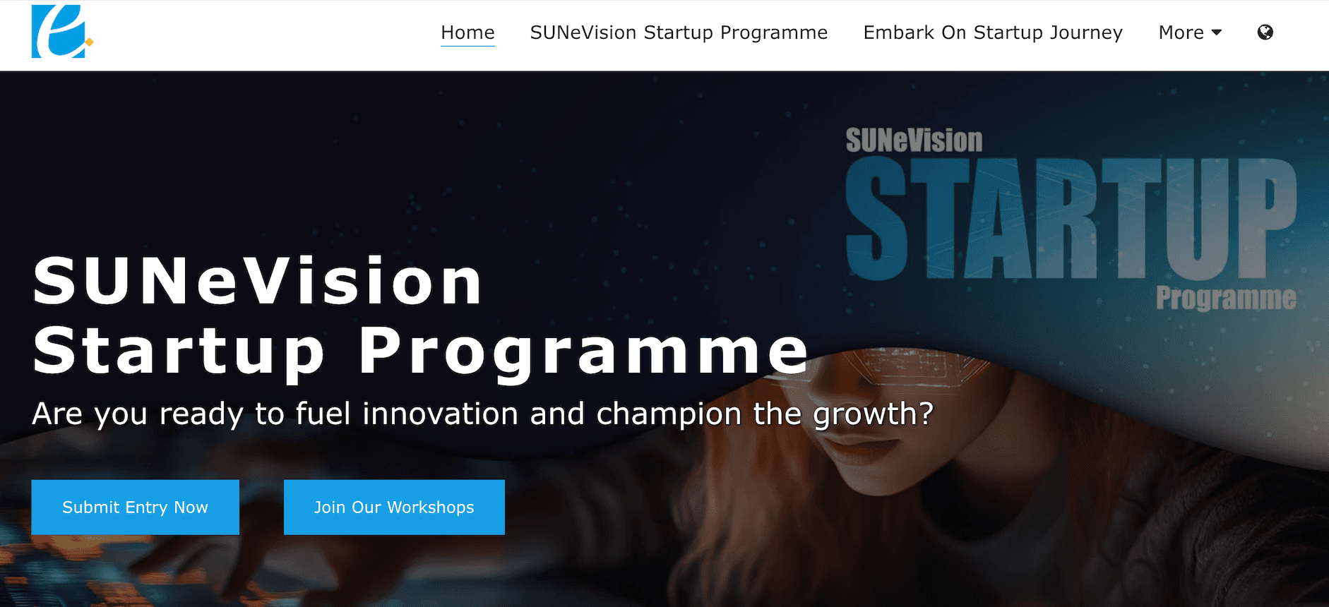 SUNeVision Startup Programme 2026