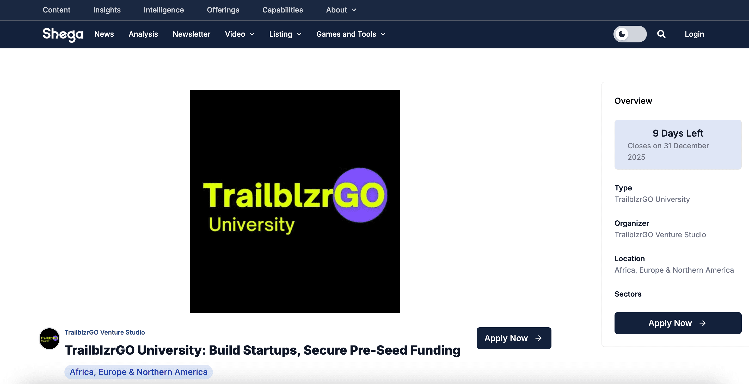 TrailblzrGO University: Build Startups, Secure Pre-Seed Funding