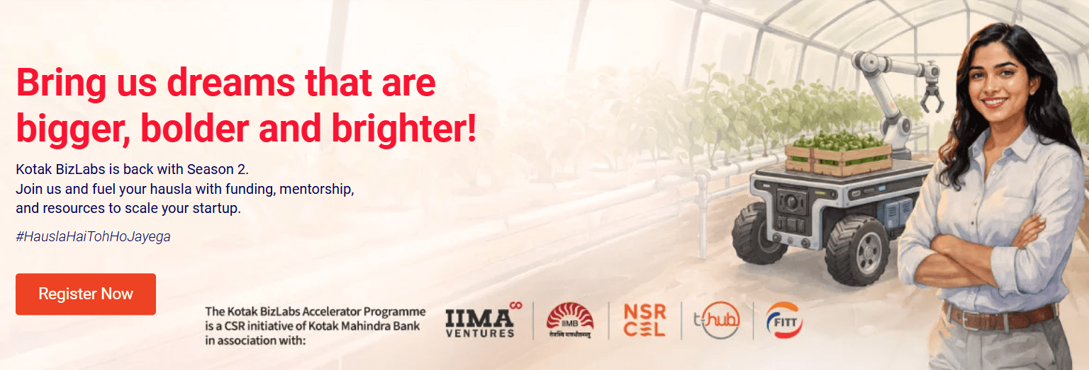 Kotak BizLabs Accelerator Programme