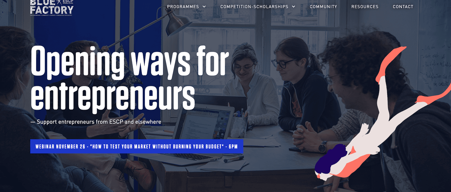 The Blue Factory (ESCP European Startup Incubator)