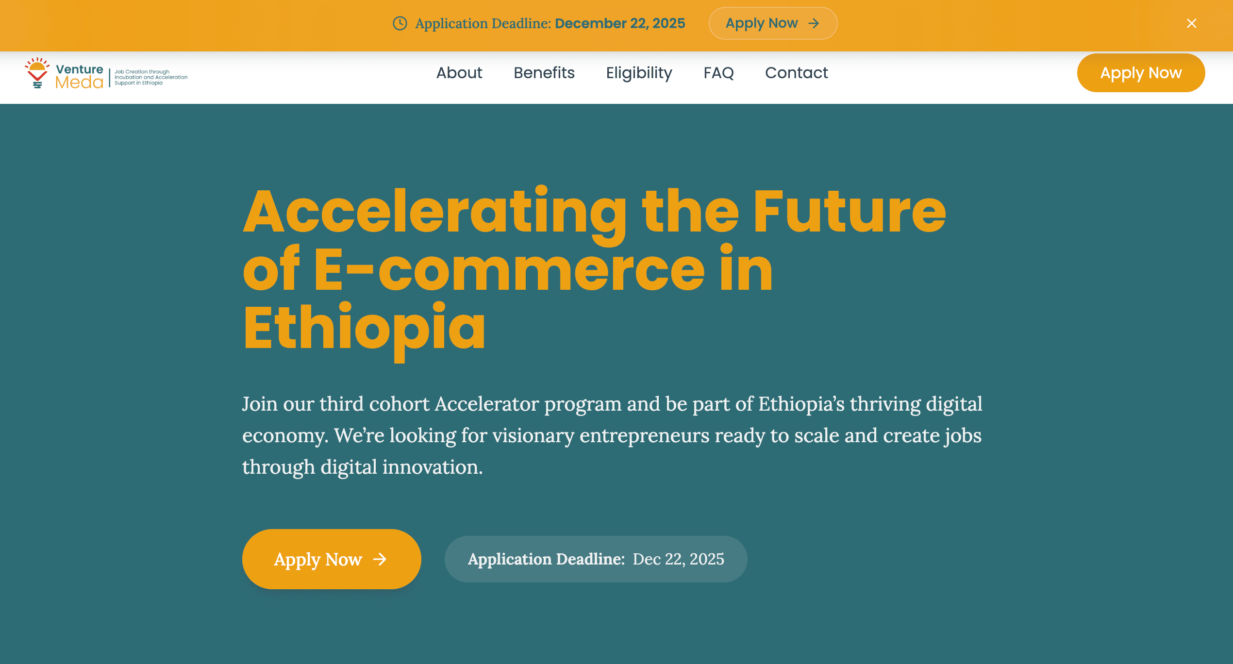 Venture Meda Accelerator – Batch 3