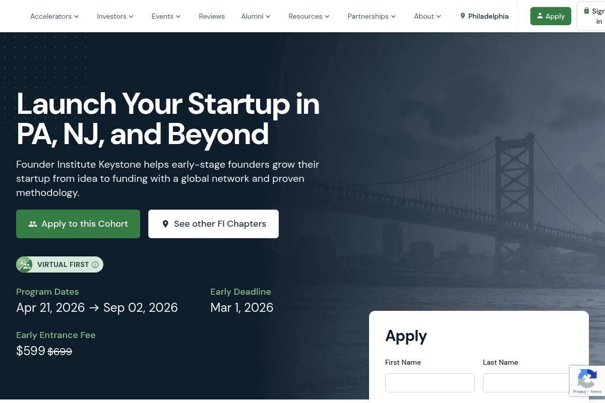 Seattle Spring 2026 Founder Institute Accelerator