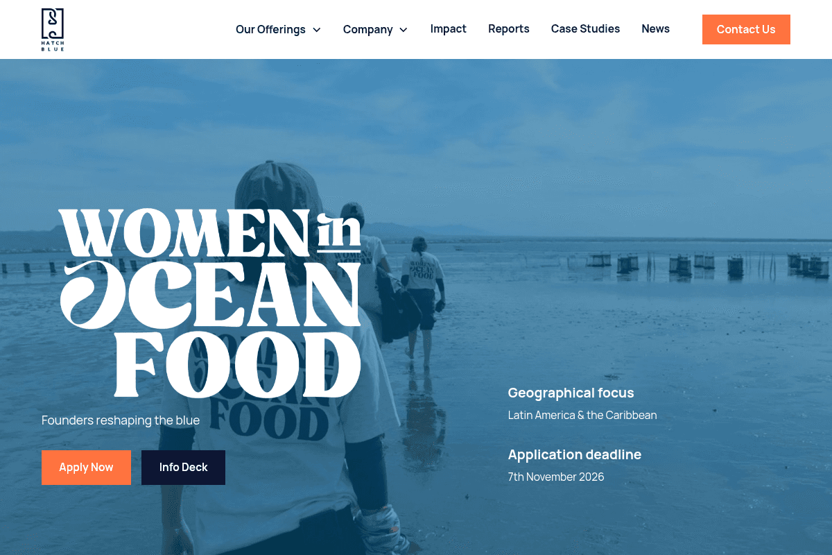 Women in Ocean Food Innovation Studio 2027 — Latin America & Caribbean