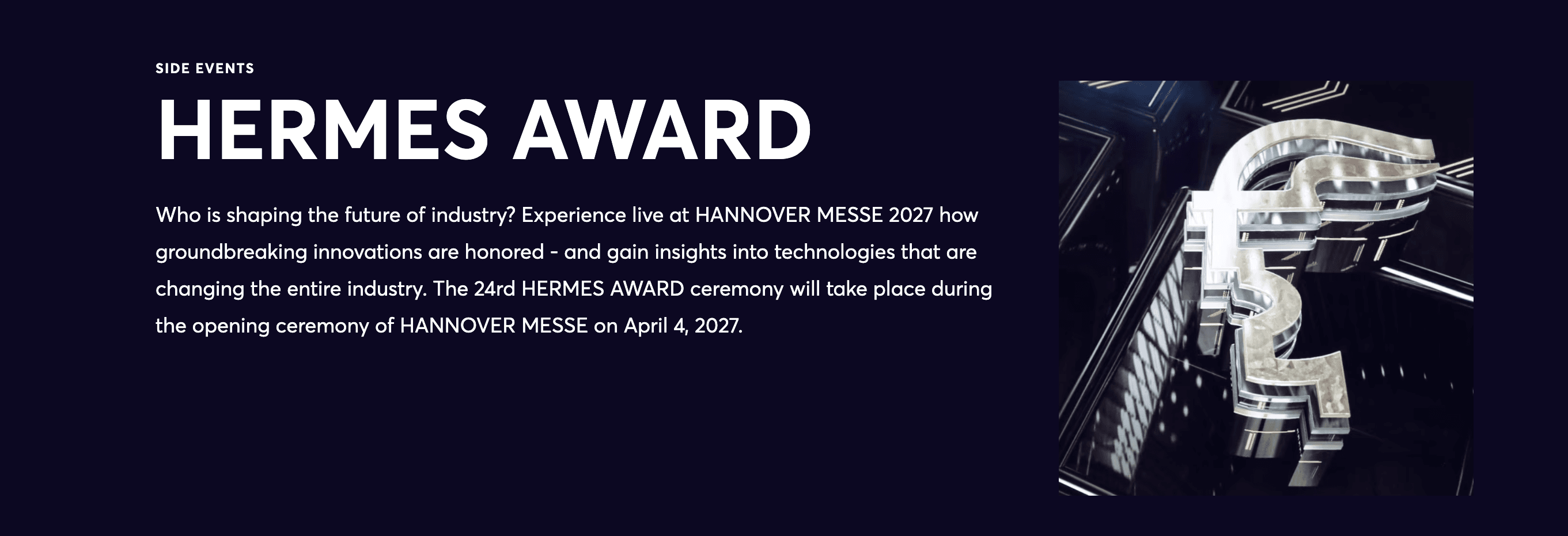 HERMES AWARD 2027