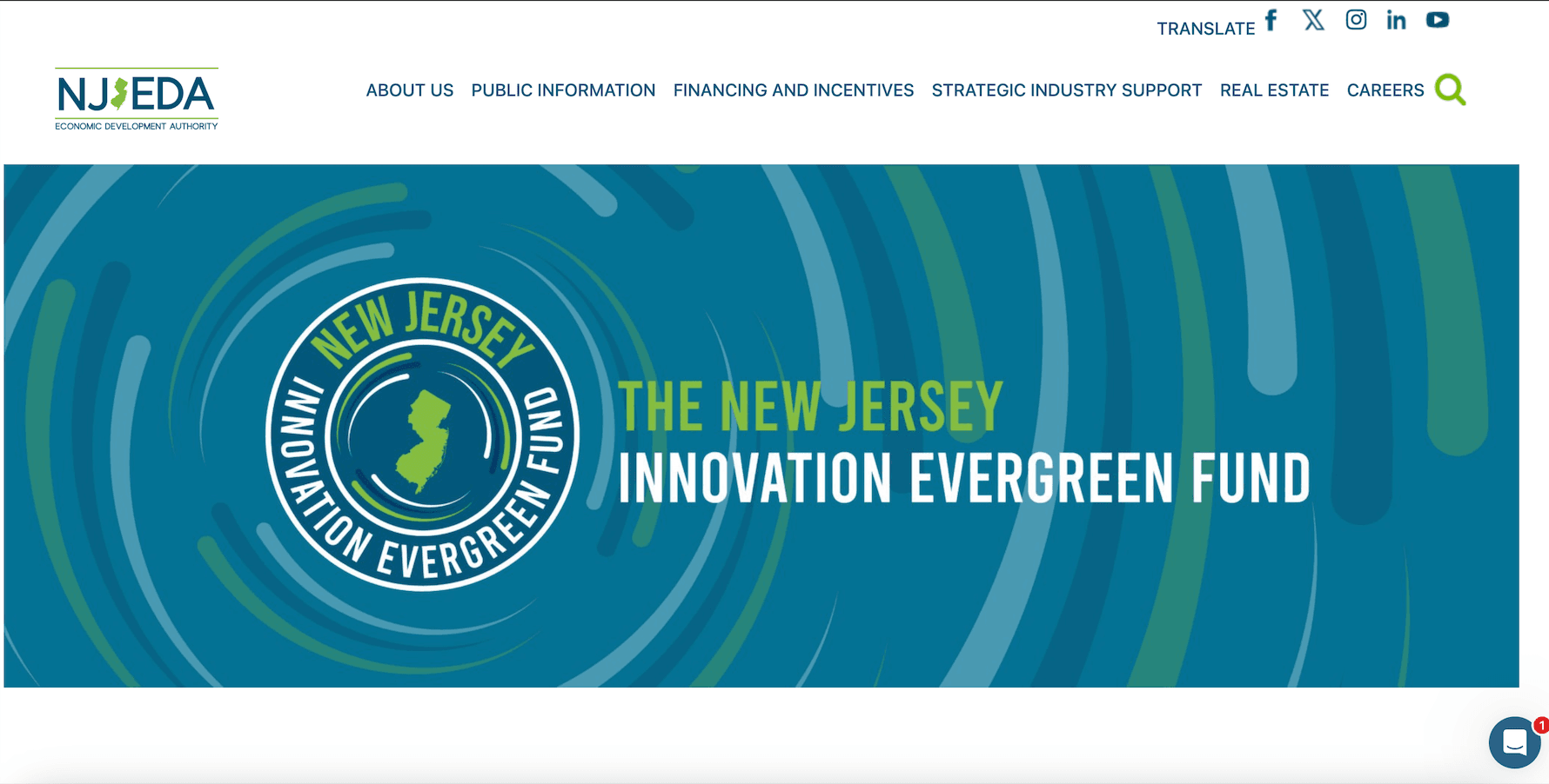 New Jersey Innovation Evergreen Fund