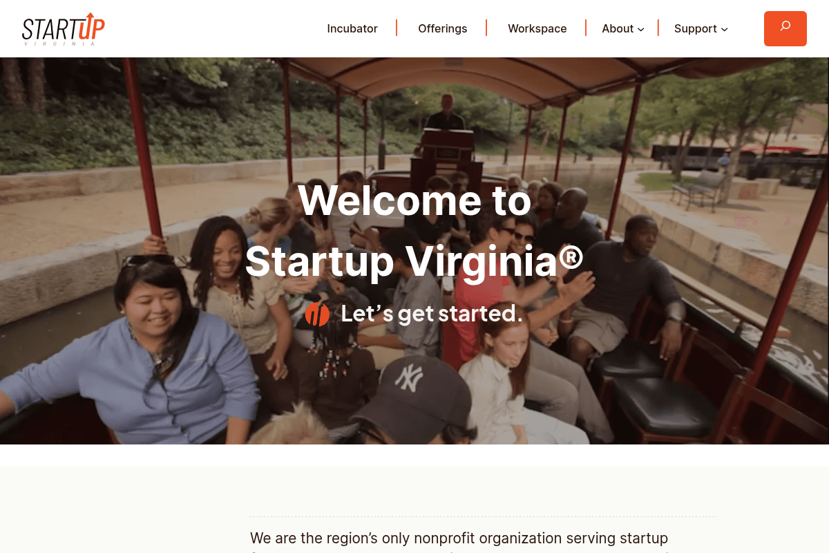 Startup Virginia Incubator