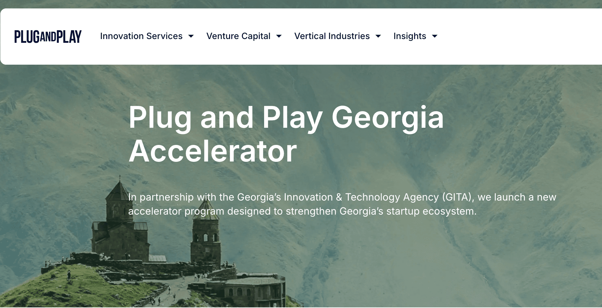 Plug and Play Georgia Accelerator