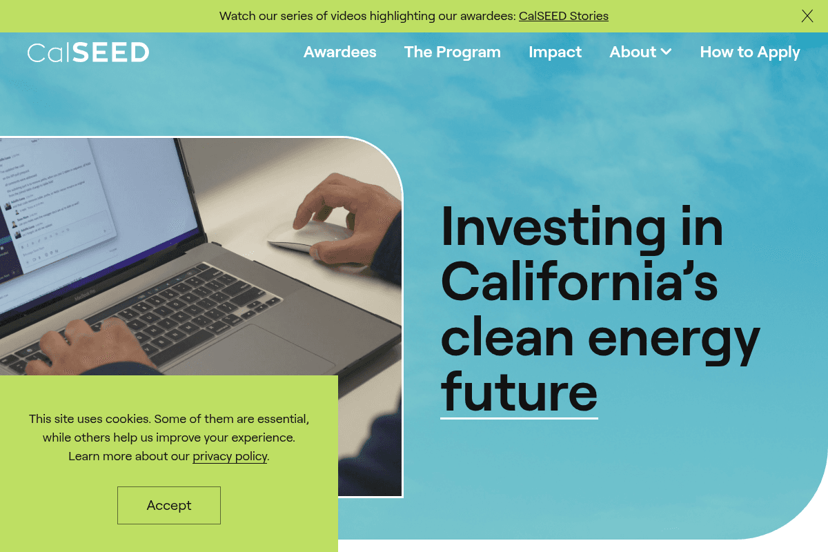 CalSEED - California Sustainable Energy Entrepreneur Development Initiative