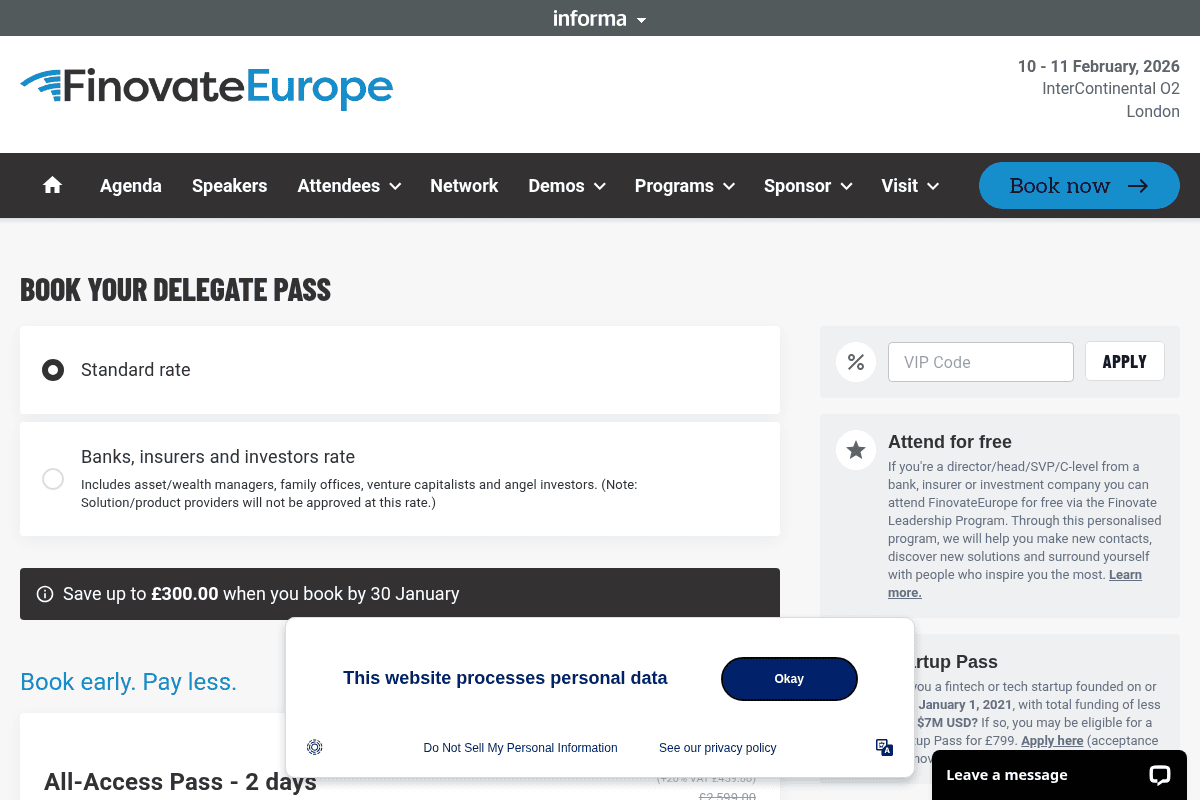 FinovateEurope 2026: Innovation, Regulation, and Transformation in the AI Era