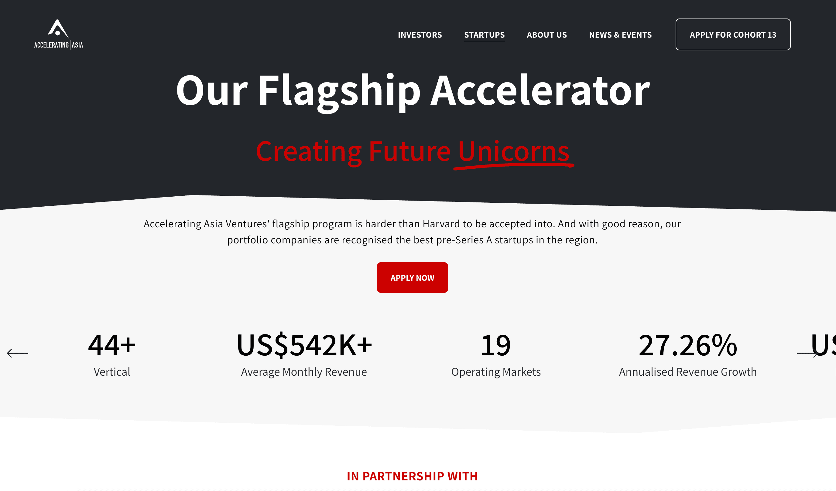 Accelerating Asia Flagship Accelerator Program