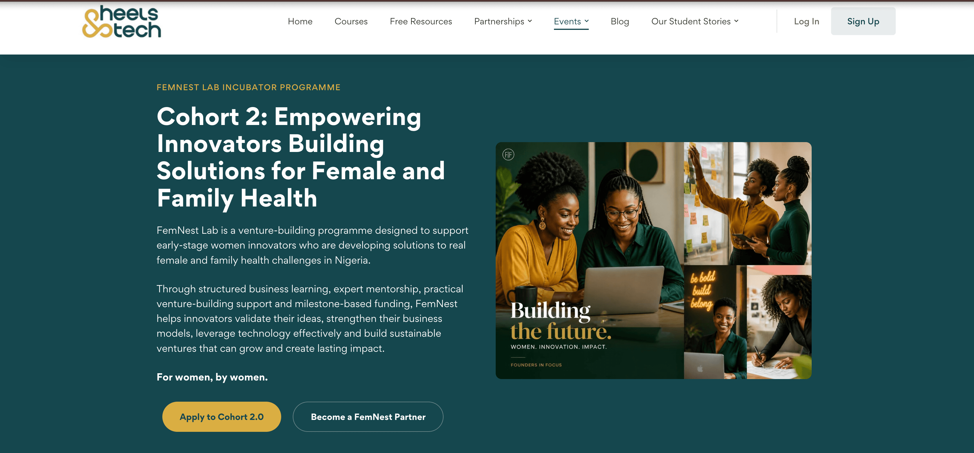 FemNest 2.0 – Heels and Tech