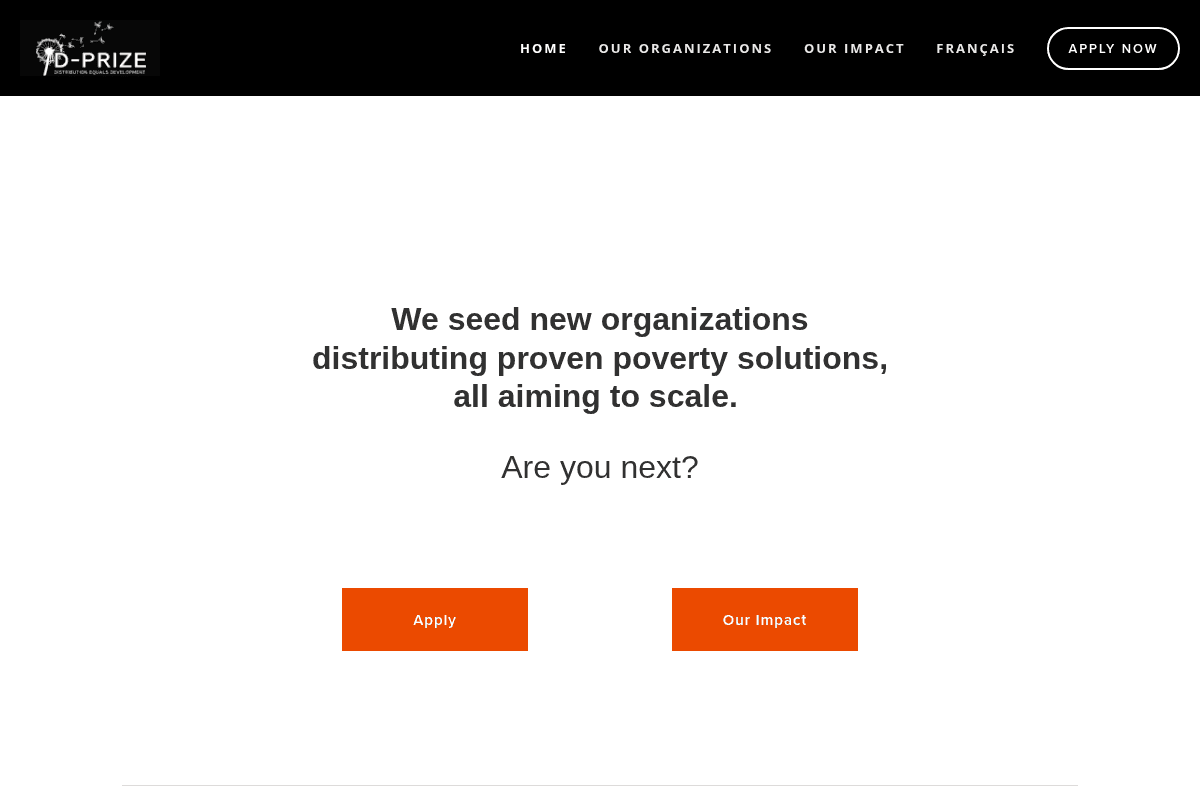 D-Prize Global Competition 2025