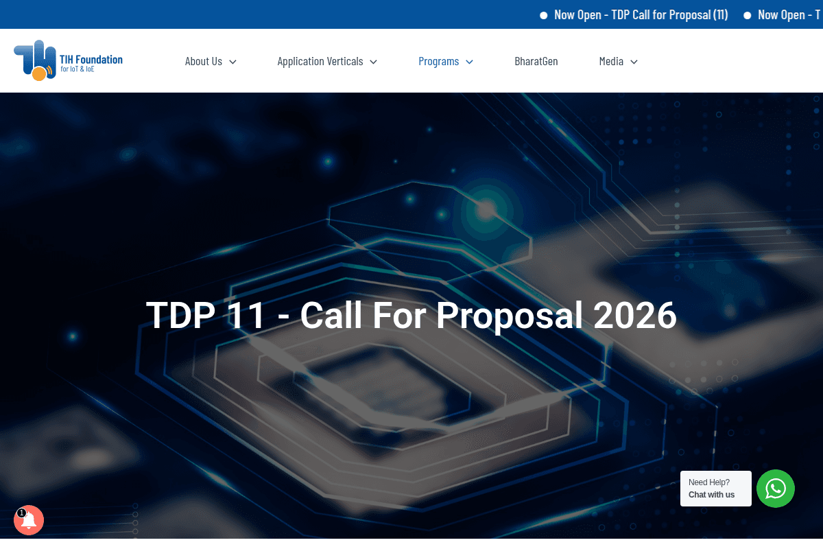 TDP 11 - Call For Proposal 2026