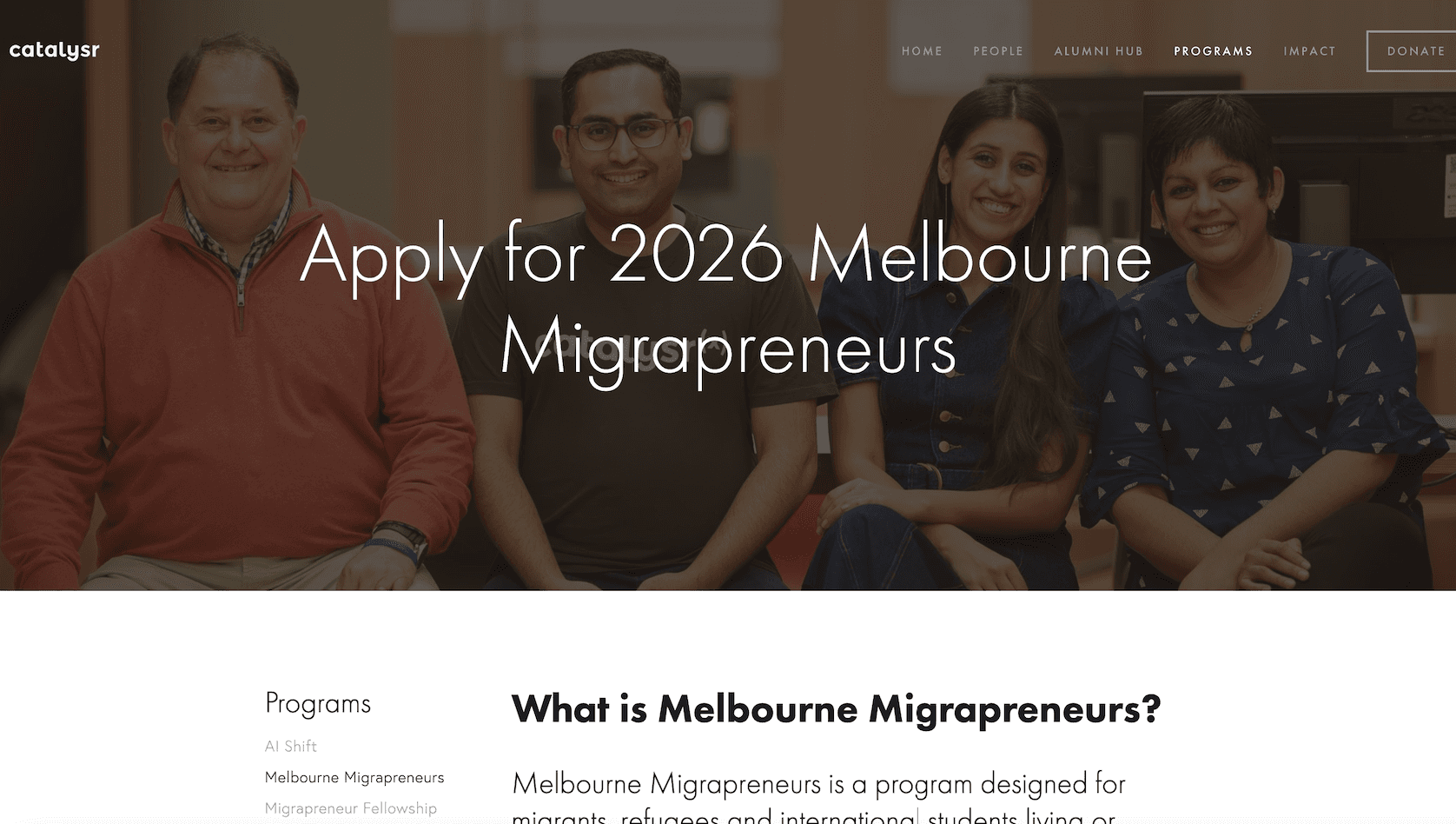 Melbourne Migrapreneurs 2026