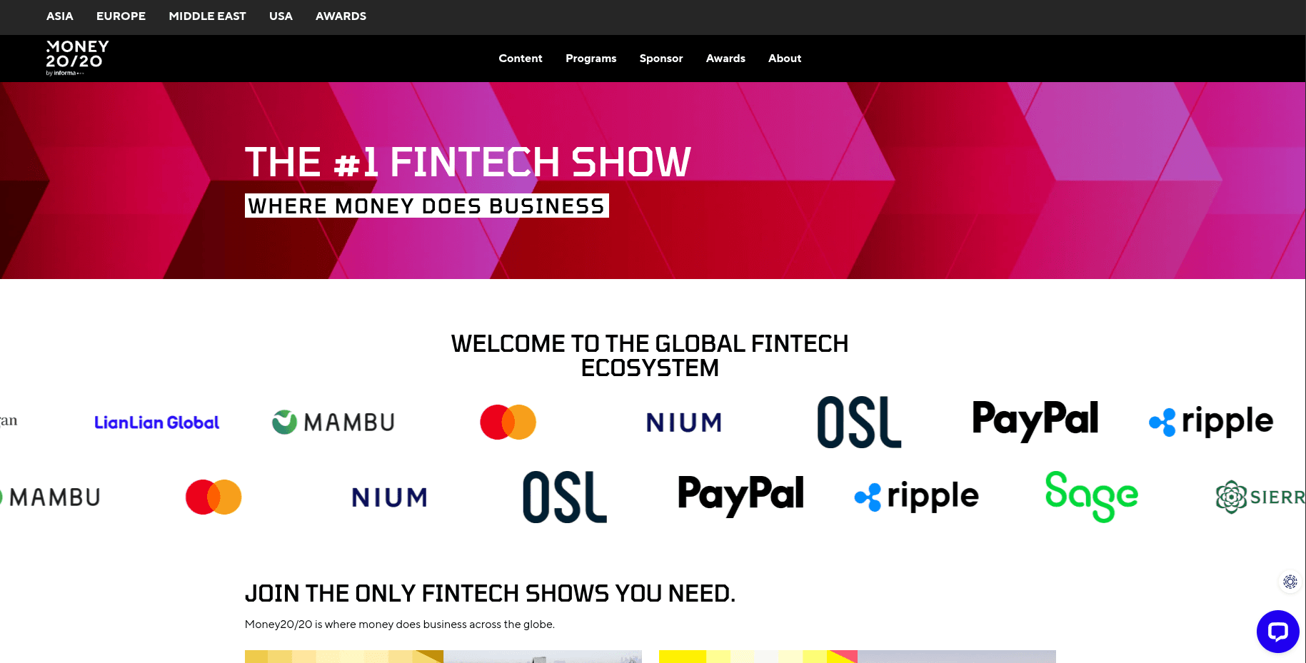 Money20/20 Middle East Startup & Scaleup Program 2026